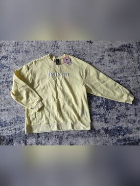 Women's Pale Yellow Maui And Sons Crewneck Sweater